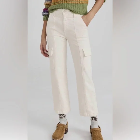 MOTHER
WOMEN'S THE RAMBLER CARGO ANKLE JEAN - Picture 1 of 6